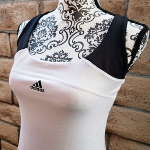 Adidas tank top with shelf bra